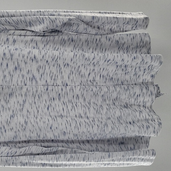 Lane Bryant Blue and White Long Sleeve Knit Top - Picture 8 of 11